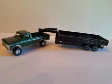 1/64 1979 Ford F350 CUSTOM with tandem axle dump trailer