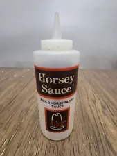 Vintage Arby's Horsey Sauce Condiment Sauce Bottle RARE! 1980's? 1990's?