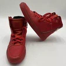 Creative Recreation "Adonis" Red Ripple Hi Top Leather Shoe Men's 12