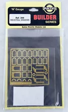 N Scale Industrial Windows Kit - Ratio Builder Series #309