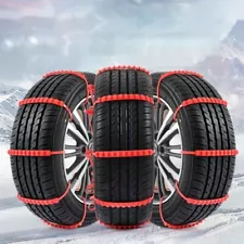 10pcs Car Van Tyre Snow Chain Plastic Zip Tie Grip Ice Winter Wheel Off Road