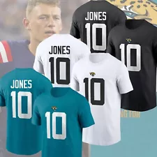 HOT SALE - Mac Jones #10 Jacksonville Jaguars Name & Number T-Shirt For Fans