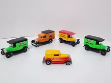 Matchbox Kellogg's Apple Jacks (x2), Mini-Wheats, Corn Pops + Malt-O-Meal Cars