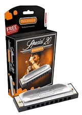 HOHNER 560PBX-B SPECIAL 20 560 HARMONICA "B" HARP BRAND NEW WITH CASE