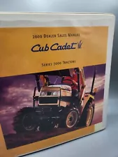 Cub Cadet 2000 Dealer Sales Manual - Series 7000 Tractors