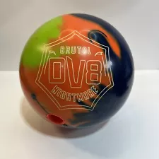 DV8 Brutal Nightmare Hybrid Reactive 15 lb Bowling Ball RARE