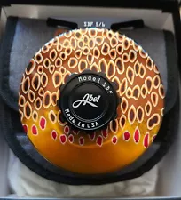 new: ABEL SDF 5/6 NATIVE BROWN TROUT (Custom Hand Painted) Fly Reel, Solid frame