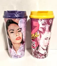 Selena Quintanilla Whirley DrinkWorks Collector Cups Mugs (2) Limited Edition