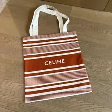 Authentic CELINE Novelty Tote Bag 2024 Red White S Size Limited Edition New