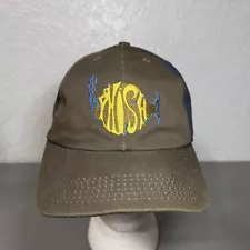 Vintage Phish Band Green/Brown & Blue Headgear Tour Snap Back Cap USA One Size