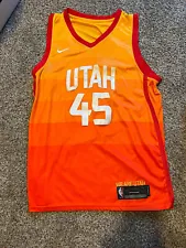 Nike Swingman Utah Jazz Donovan Mitchell Jersey City Edition Size 50
