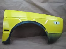 ð¥85-93 VW GOLF MK1 CABRIOLET FRONT RIGHT FENDER SHELL COVER PANEL YELLOW OEM