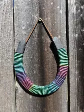 Decorative Horseshoes - Handmade in Texas - Rainbow