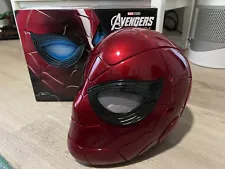 Marvel Legends Series Spider-Man Iron Spider Electronic Helmet Avengers Mask New