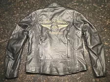 Harley Davidson Women’s 110th Anniversary Leather Jacket 97148-13VW/LG/RARE FIND