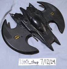 RARE 1990 KENNER Batman 1989 Turbojet Batwing Vehicle Jet Plane