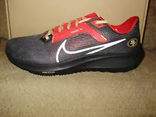 NFL San Francisco 49ers NIKE AIR ZOOM PEGASUS 40 Gray DZ5990-001 Men Shoes 10.5M