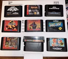 Sega Genesis Games Lot