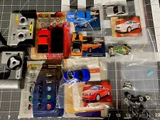 Zip Zaps Micro RC Lot, Cars And Controllers With Accessories Untested Parts