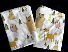 *Pillowfort Woodland Whimsy Twin Size Two FLAT Sheets SALE IS FOR 2 TOP SHEETS*