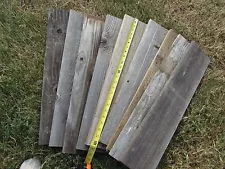 Reclaimed Old Fence Wood Boards 10 Fence Boards 24" Weathered Barn Wood Planks