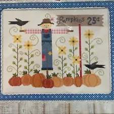 Bee in my Bonnet by Lori Holt Counted Cross stitch chart-Pumpkins For Sale Fall!