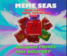 ROBLOX MEME SEAS ITEMS! ACCESSORIES POWERS GEMS MONEY AND MORE *READ DESCRIPTION