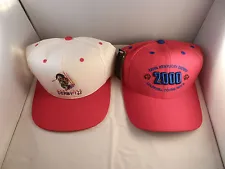 12 - KENTUCKY DERBY BASEBALL HATS "NEW" WITH TAGS 122ND, 126TH THRU 136TH