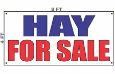 Hay For Sale Banner Sign 4x8