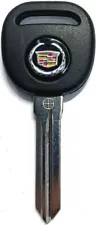 NEW FOR CADILLAC ESCALADE DTS CTS STS JEWEL LOGO TRANSPONDER KEY BLANK