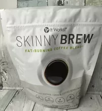 IT WORKS! SKINNY BREW FAT-BURNING COFFEE BLEND 15 SINGLE PACKETS