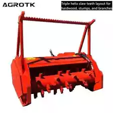 AGT Topcat 81" Forestry Drum Mulcher Hydraulic Skid Steer Attachment SSFM81