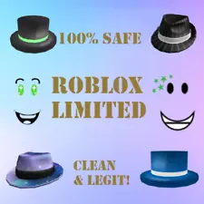 (READ DESC) ROBLOX LIMITED | Perfectly Legit, Green Banded Top Hat & more