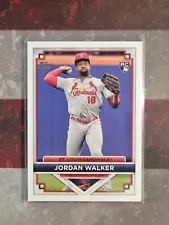 2023 Topps Flagship Collection JORDAN WALKER RC Costco Silver Pack SP #43