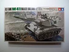 1/35th scale M41 Walker Bulldog Tank. Tamiya # 243 motorized