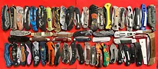 Lot of 101 TSA Confiscated Folding Pocket Knives - Shipped USPS Medium Priority