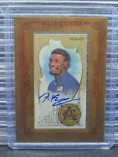 2023 Topps Allen & Ginter Fred Kerley Framed Mini Auto Autograph #MA-FK Track