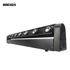 SHEHDS 8X12W Led RGBW Beam Moving Head Stage Bar Light For DJ Disco Wedding