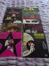 Elvis Presley Vinyl Record Albums 10 Total