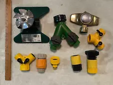 Lawn Sprinklers. 9 Miscellaneous used.