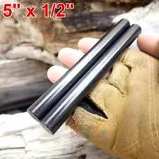 HUGE 5"x1/2"FERROCERIUM FERRO ROD Fire Starter Magnesium Flint Military Survival