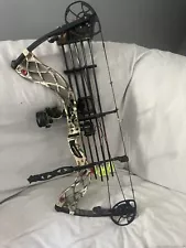 Bow Tech Camo Right Handed Compound Bow Carbon Knight