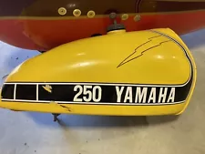 1974 Yamaha MX250 DT 250 Original Paint Fuel Gas Tank