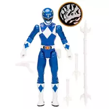 Power Rangers Mighty Morphin Blue Ranger Action Figure Superhero Toy