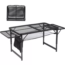 3FT/4.7 ft Folding Grill Table, Outdoor Lightweight Aluminum Tables for Outside