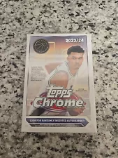 2023/24 Topps Chrome Basketball Hanger Box. Wemby!!!! HOT.