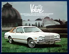 Brochure brochure 1976 Plymouth Volare (USA)