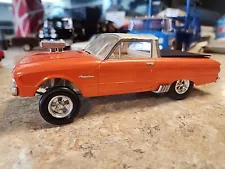 1960 Ford Ranchero Scale 1:25 Model Kit Built Gasser Straight Axle