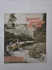 Harley Davidson For 1926 sales brochure