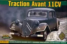 Ace Models 1/72 CITROEN TRACTION AVANT 11CV French Staff Car